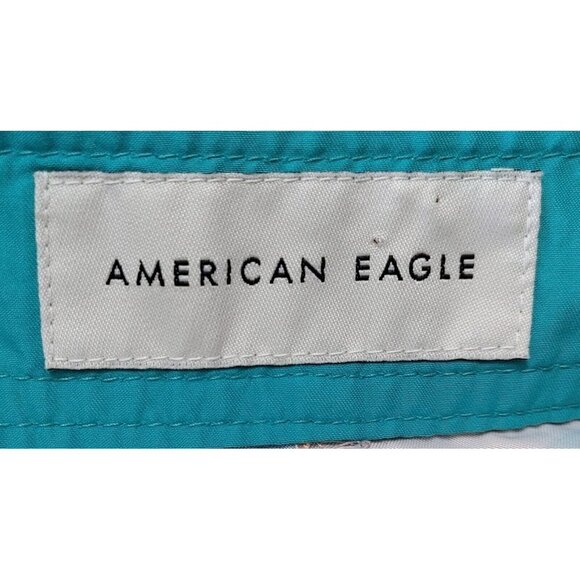 American Eagle Board Shorts Mens Size Small Multi Color Tropical Swim Shorts - Picture 3 of 4